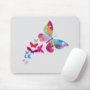 butterfly mouse pad