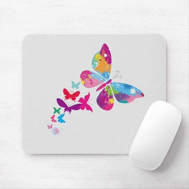butterfly mouse pad (With Mouse)