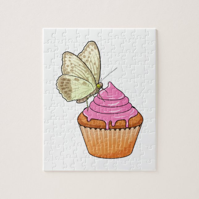 Butterfly Muffin Jigsaw Puzzle (Vertical)