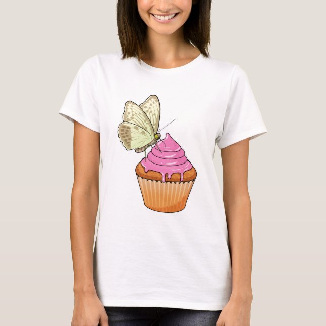 Butterfly Muffin T-Shirt (Front)