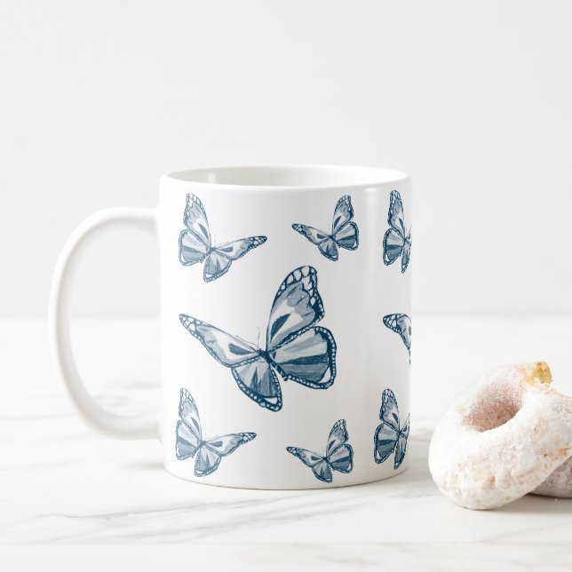 Butterfly Mug (With Donut)