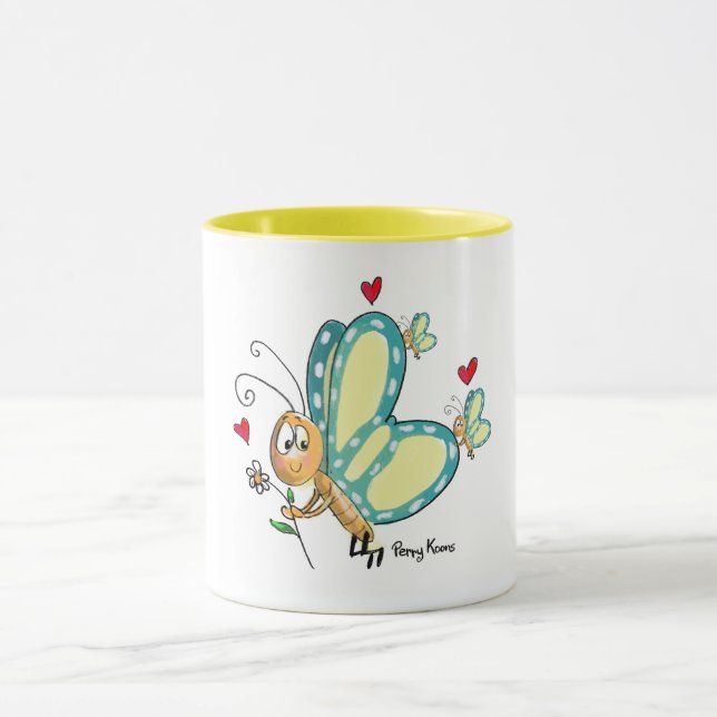 Butterfly Mug (Center)