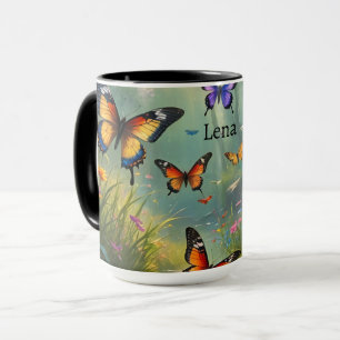 Butterfly Mug Misty Haven