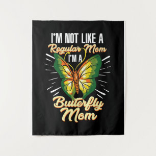 Butterfly Mum Gift, Mum Birthday Gift,Mother's Day Tapestry