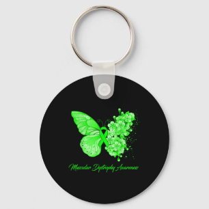 Butterfly Muscular Dystrophy Awareness Key Ring