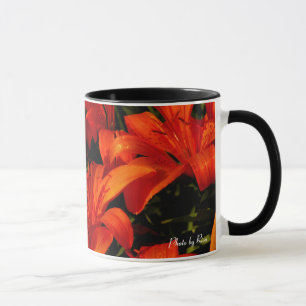 Butterfly n Tiger Lilies Mug