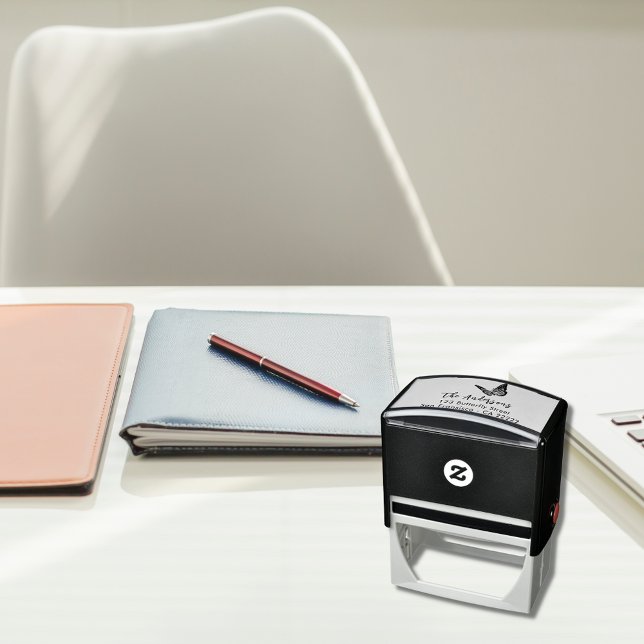 Butterfly name return address self-inking stamp (Creator Uploaded)