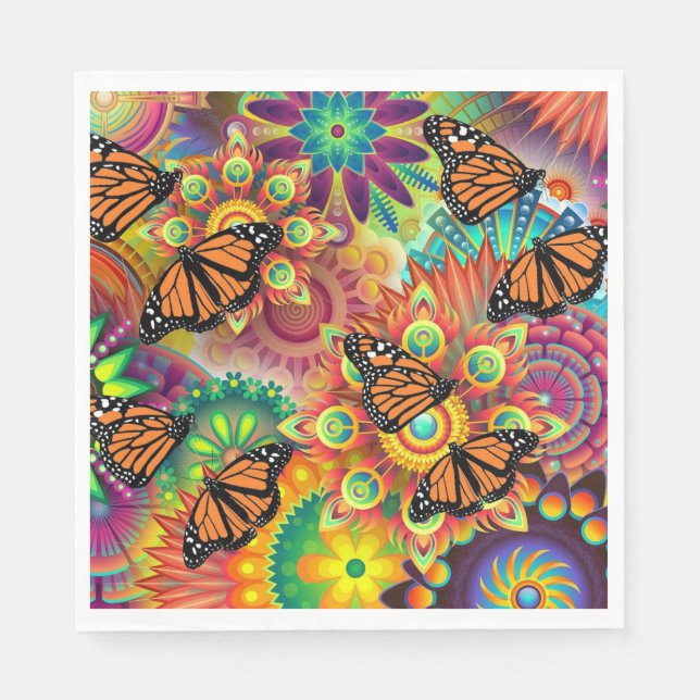 Butterfly Napkin (Front)