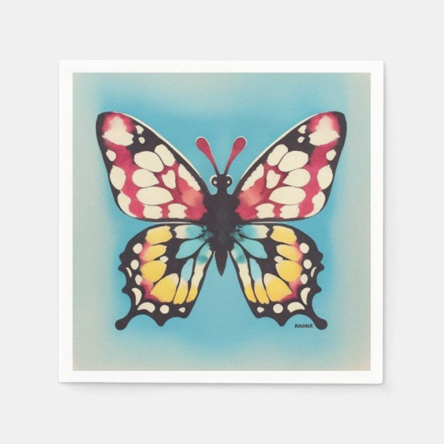 Butterfly Napkin (Front)