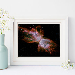 Butterfly Nebula 10x8 Space Photo Poster