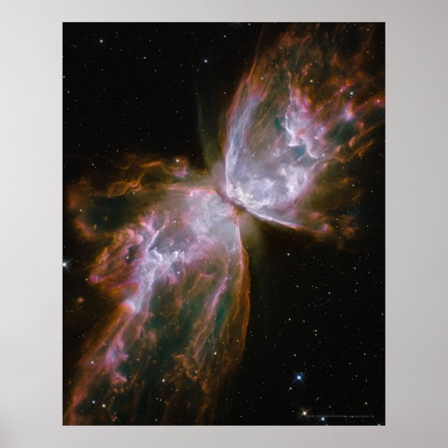 Butterfly Nebula 16x20 (12x16) Poster (Front)