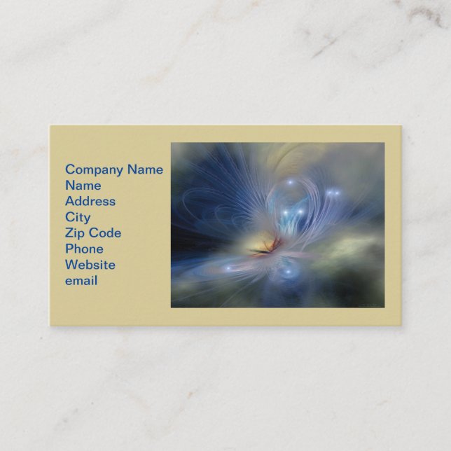 Butterfly Nebula Business Card (Front)