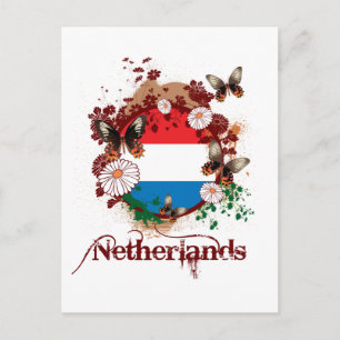 Butterfly Netherlands Postcard