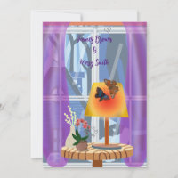 Butterfly Night of Love and Light Lamp Wedding