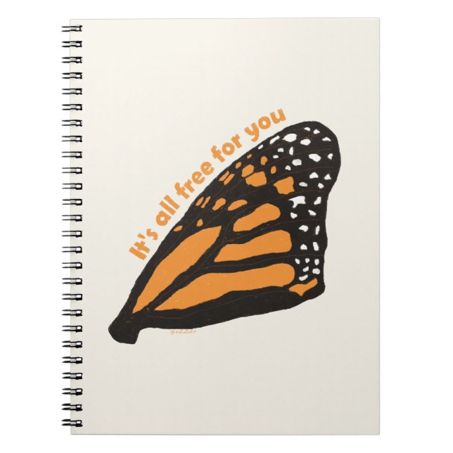 butterfly notebook (Front)