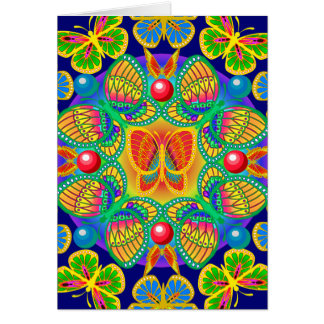 BUTTERFLY NOUVEAU CARD