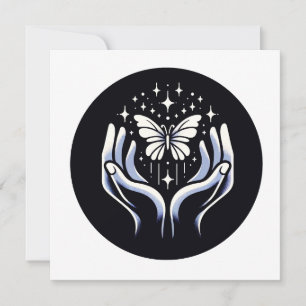 Butterfly of Hope - A Symbol of Gentle Resilience Invitation
