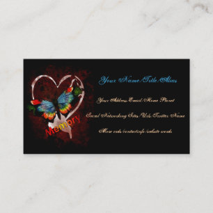 Butterfly Of Memory Business Card