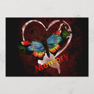 Butterfly Of Memory Invitation