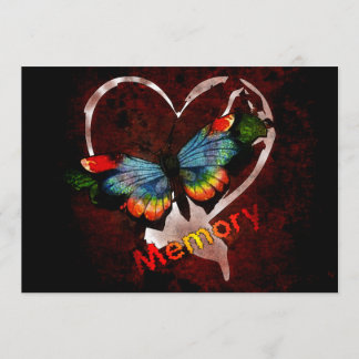 Butterfly Of Memory Invitation