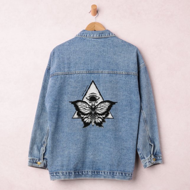 Butterfly Of my EyE Denim Jacket (Hangar)