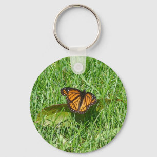Butterfly of summer key ring