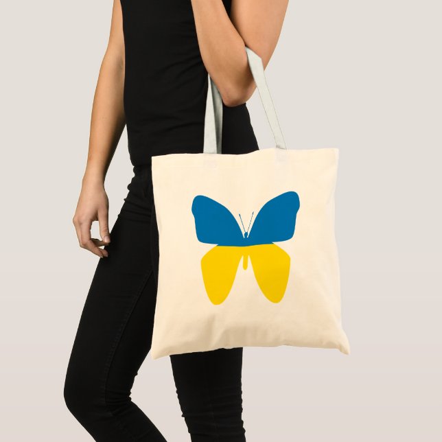 Butterfly of Ukraine Tote Bag (Front (Product))
