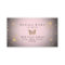 butterfly on black business card