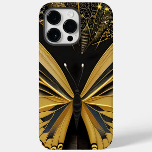 Butterfly on Black Case-Mate iPhone 14 Pro Max Case