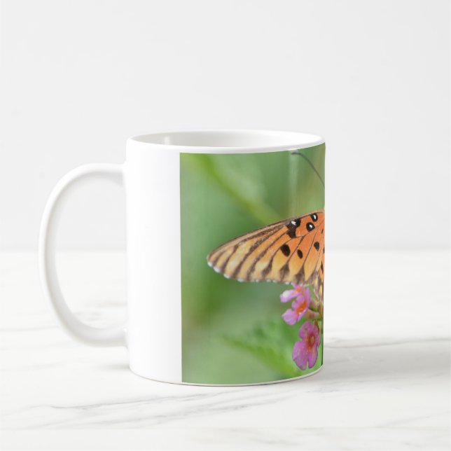 Butterfly on Coffee Mug (Left)