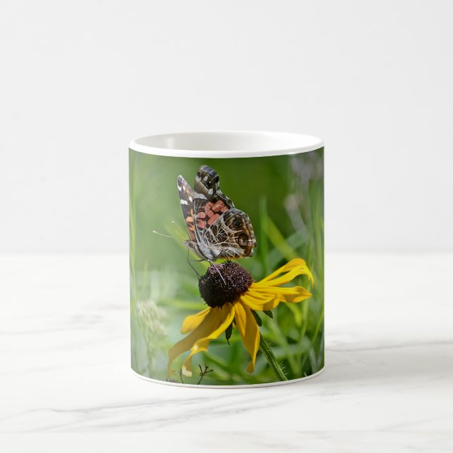 Butterfly On Flower Mug (Center)