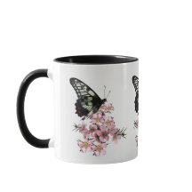 Butterfly on Flowers – Nature-Inspired Design