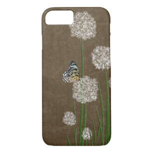 butterfly on fluff iPhone 8/7 case