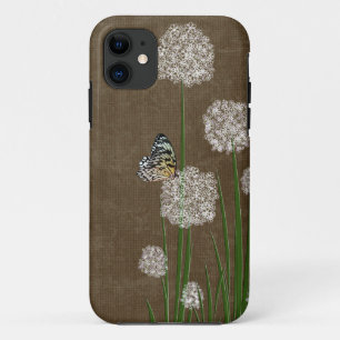 butterfly on fluff iPhone 11 case