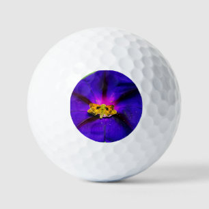 Butterfly on Morning Glory Golf Balls