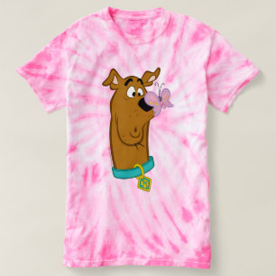 Butterfly On Scooby-Doo's Nose T-Shirt