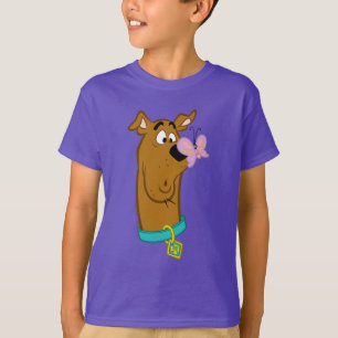 Butterfly On Scooby-Doo's Nose T-Shirt