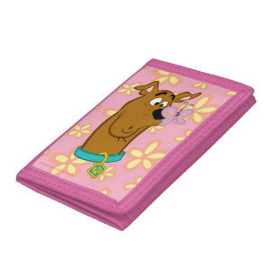 Butterfly On Scooby-Doo's Nose Trifold Wallet