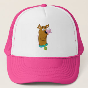 Butterfly On Scooby-Doo's Nose Trucker Hat