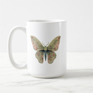 Butterfly Outline Classic Mug – 15 oz