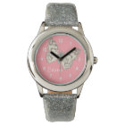 Butterfly painted lady numbered name girls watch