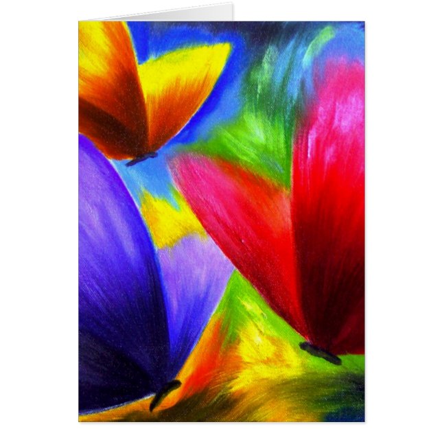 Butterfly Painting Art - Multi (Front)