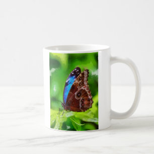 Butterfly painting coffee mug