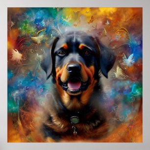 Butterfly Painting For Your Own Image Personalise Poster