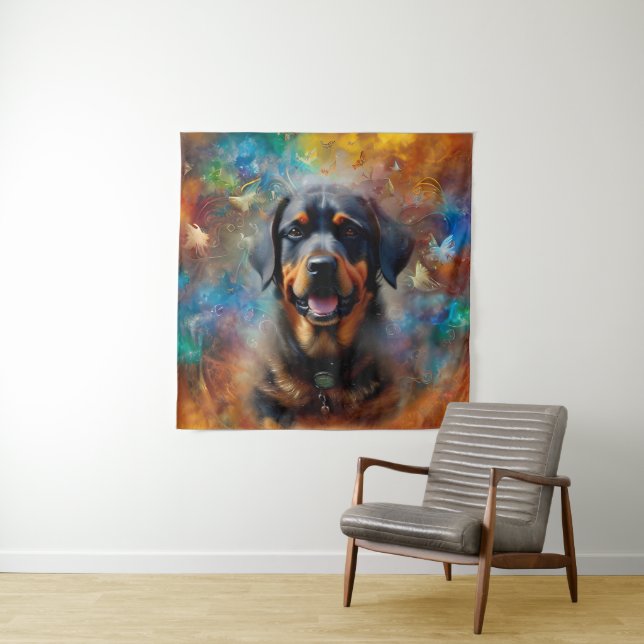 Butterfly Painting For Your Own Image Personalise Tapestry (In Situ)