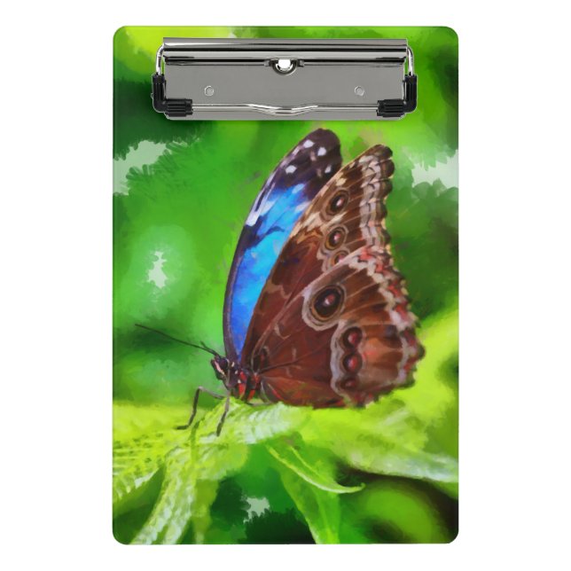 Butterfly painting mini clipboard (Front)
