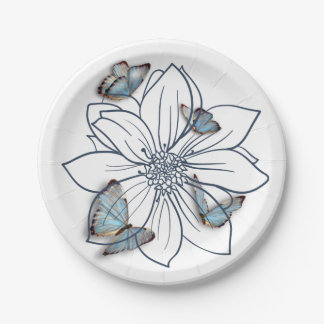 Butterfly Paper Plate