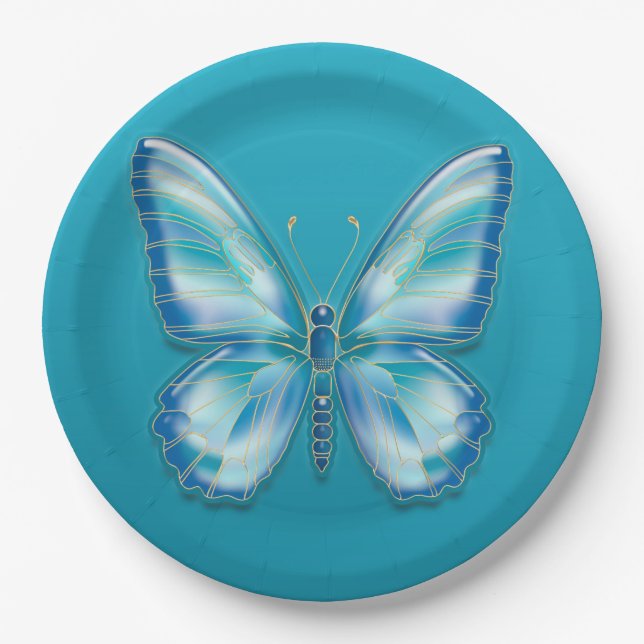 Butterfly Paper Plate (Front)
