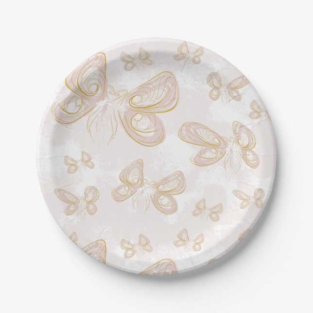 Butterfly Paper Plate (Front)