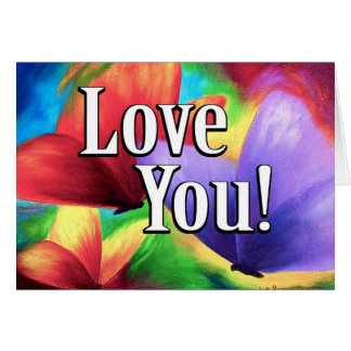 Butterfly Parade Love Colours Art - Multi
